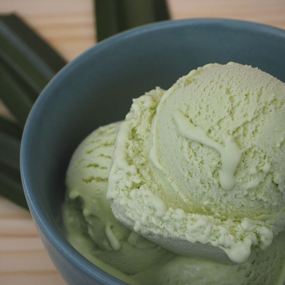 Free pandan ice-cream image